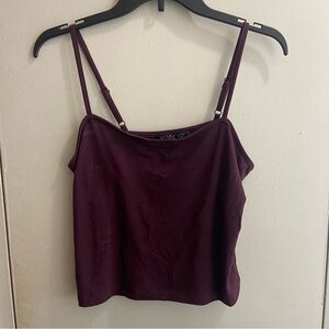Mandee Cropped Adjustable Tank Top